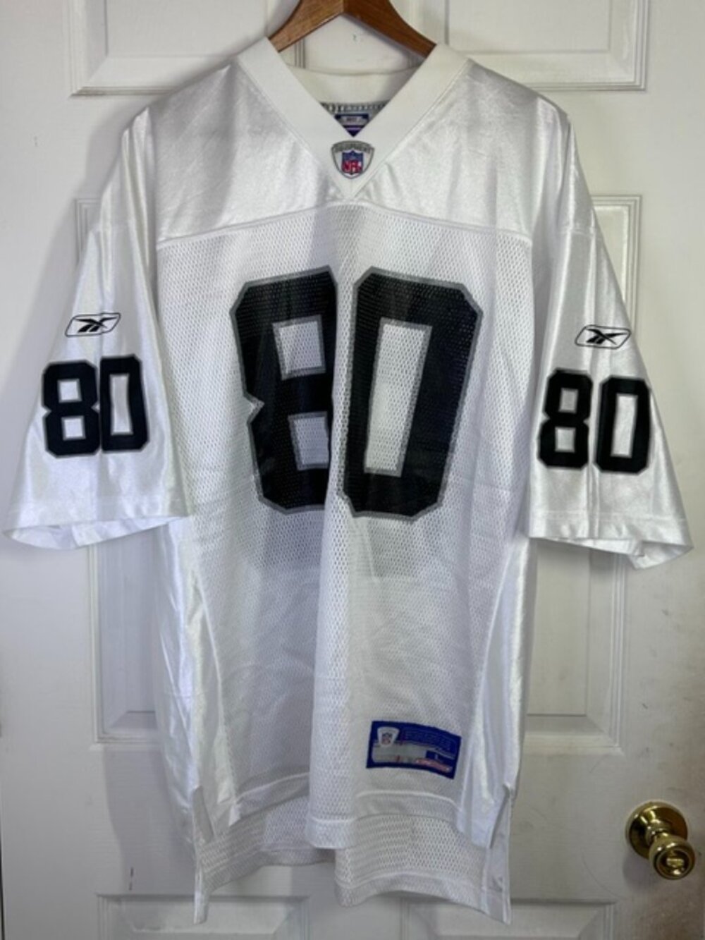 Oakland Raiders Vintage Jerry Rice #80 Jersey from Reebok NHL NWOT - Large